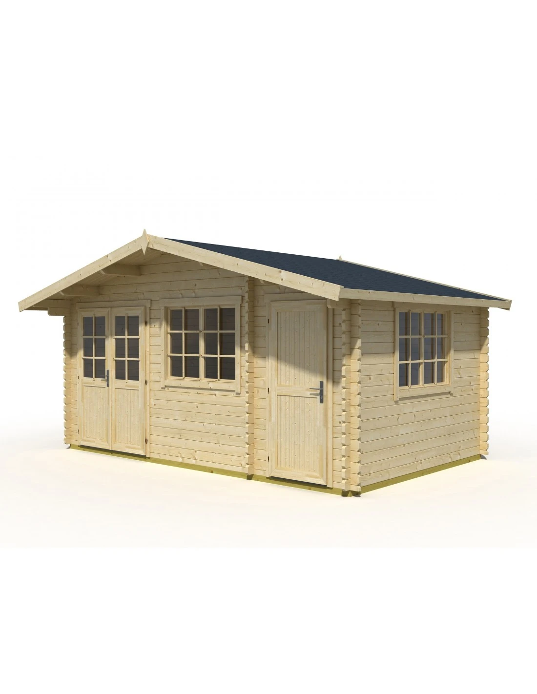 Abri De Jardin Borkum 18.9 M² Avec Plancher En Bois Massif 40 Mm 1 Abri De Jardin Borkum 18.9 M² Avec Plancher En Bois Massif 40 Mm