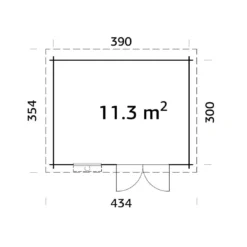 Abri De Jardin Elsa 11.7 M² En Bois Massif 28 Mm -Verger Magique Soldes Boutique abri de jardin elsa 117 m en bois massif 28 mm 2