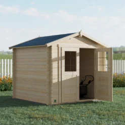 Abri De Jardin Juno 4.9 M² En Bois Massif 19 Mm 9 Abri De Jardin Juno 4.9 M² En Bois Massif 19 Mm -Verger Magique Soldes Boutique abri de jardin juno 49 m en bois massif 19 mm 2