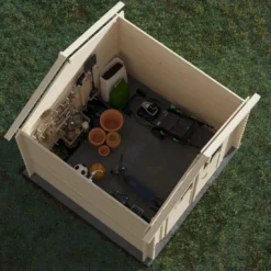 Abri De Jardin Juno 4.9 M² En Bois Massif 19 Mm 10 Abri De Jardin Juno 4.9 M² En Bois Massif 19 Mm -Verger Magique Soldes Boutique abri de jardin juno 49 m en bois massif 19 mm 3