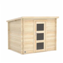Abri De Jardin Juno Modern 4 M² En Bois Massif