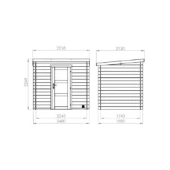 Abri De Jardin Nicia Modern 3.9 M² En Bois Traité 6 Abri De Jardin Nicia Modern 3.9 M² En Bois Traité -Verger Magique Soldes Boutique abri de jardin nicia modern 39 m en bois traite 2
