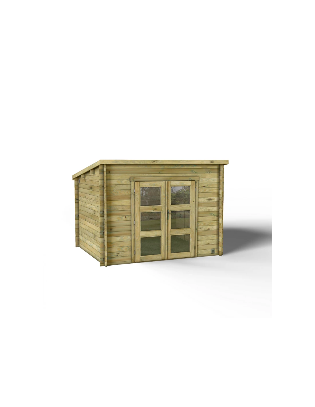 Abri De Jardin Nicia Modern 6.1 M² En Bois Massif 28 Mm 1 Abri De Jardin Nicia Modern 6.1 M² En Bois Massif 28 Mm