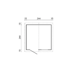 Abri De Jardin Rimini 5.95 M² En Bois Massif 19 Mm - Gamme White Wood 6 Abri De Jardin Rimini 5.95 M² En Bois Massif 19 Mm - Gamme White Wood -Verger Magique Soldes Boutique abri de jardin rimini 595 m en bois massif 19 mm 2