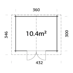 Abri De Jardin Tina 10.8 M² En Bois Massif 34 Mm 24 Abri De Jardin Tina 10.8 M² En Bois Massif 34 Mm -Verger Magique Soldes Boutique abri de jardin tina 108 m en bois massif 34 mm 11