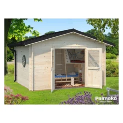 Abri De Jardin Tina 10.8 M² En Bois Massif 34 Mm 15 Abri De Jardin Tina 10.8 M² En Bois Massif 34 Mm -Verger Magique Soldes Boutique abri de jardin tina 108 m en bois massif 34 mm 2