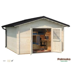 Abri De Jardin Tina 14 M² En Bois Massif 34 Mm 17 Abri De Jardin Tina 14 M² En Bois Massif 34 Mm -Verger Magique Soldes Boutique abri de jardin tina 14 m en bois massif 34 mm 3