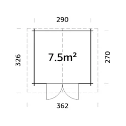 Abri De Jardin Tina 7.8 M² En Bois Massif 34 Mm 24 Abri De Jardin Tina 7.8 M² En Bois Massif 34 Mm -Verger Magique Soldes Boutique abri de jardin tina 78 m en bois massif 34 mm 11