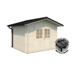 Abri De Jardin Tina 7.8 M² En Bois Massif 34 Mm 16 Abri De Jardin Tina 7.8 M² En Bois Massif 34 Mm -Verger Magique Soldes Boutique abri de jardin tina 78 m en bois massif 34 mm 3