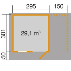 Abri De Jardin WEKA 170A+appentis De 13.4 M² En Bois Massif 28 Mm 5 Abri De Jardin WEKA 170A+appentis De 13.4 M² En Bois Massif 28 Mm -Verger Magique Soldes Boutique abri de jardin weka 170aappentis de 134 m en bois massif 28 mm 2