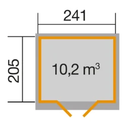 Verger Magique Soldes Boutique -Verger Magique Soldes Boutique abri de jardin weka 218 de 49 m au choix en bois massif 28 mm 1