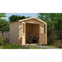 Verger Magique Soldes Boutique 14 Abri De Jardin WEKA 218 De 4.9 M² Au Choix En Bois Massif 28 Mm