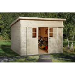 Abri De Jardin WEKA 225 De 6.2 M² Au Choix En Bois Massif 21 Mm