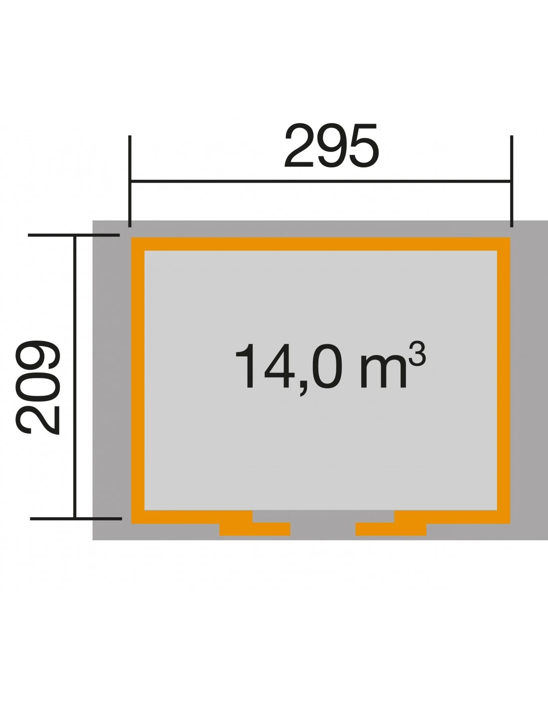 Abri De Jardin WEKA 228 De 6.2 M² Au Choix En Bois Massif 21 Mm 2 Abri De Jardin WEKA 228 De 6.2 M² Au Choix En Bois Massif 21 Mm – Image 2