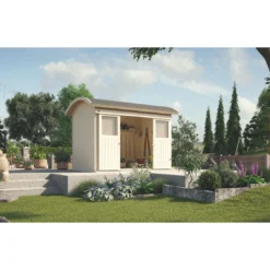 Abri De Jardin WEKA 228 De 6.2 M² Au Choix En Bois Massif 21 Mm