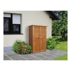 Armoire De Balcon WEKA 195A Lasurée Chêne Clair En Bois 14 Mm