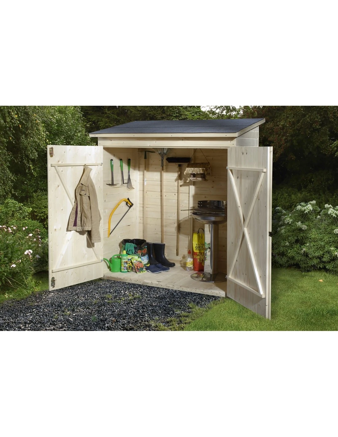 Armoire De Jardin WEKA 361 A En Bois Massif 14 Mm 1 Armoire De Jardin WEKA 361 A En Bois Massif 14 Mm