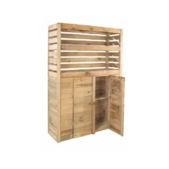 Armoire De Rangement Beli 0.5 M² Avec Plancher En Bois Traité Autoclave 15 Mm