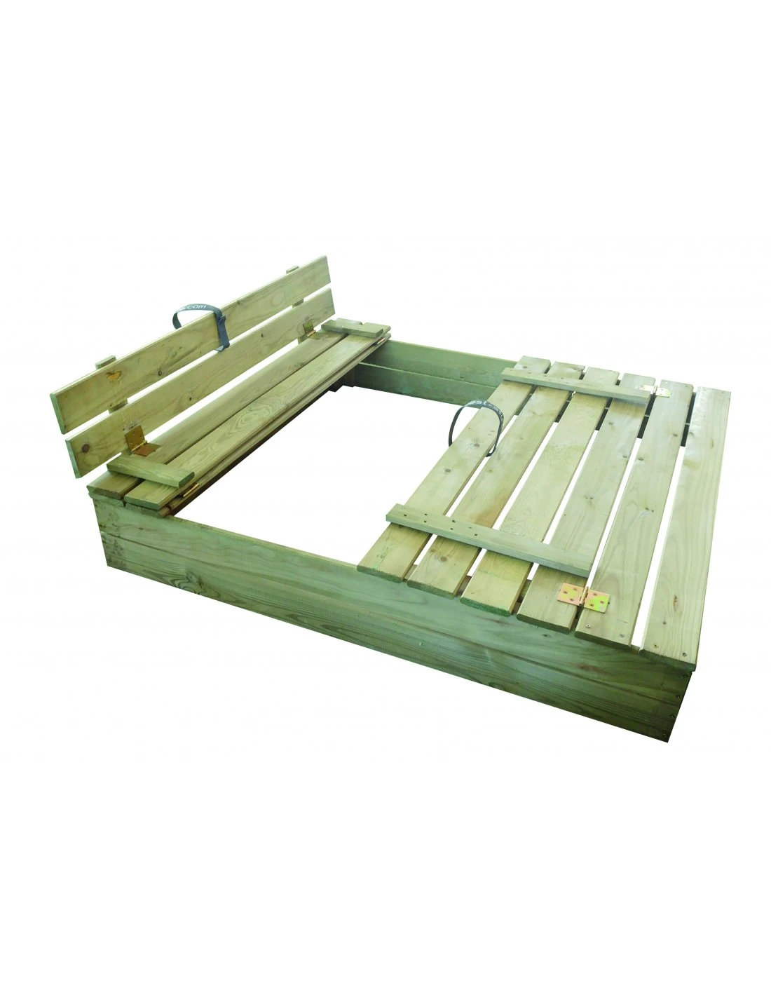 Bac à Sable SANDY PARK En Bois 120 X 120 Pour Enfants 3/8 Ans 1 Bac à Sable SANDY PARK En Bois 120 X 120 Pour Enfants 3/8 Ans