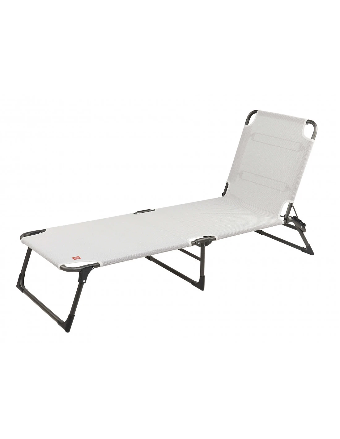 Bain De Soleil AMIGO Aluminium Anthracite Texfil Blanc Gris 5 Bain De Soleil AMIGO Aluminium Anthracite Texfil Blanc Gris – Image 5