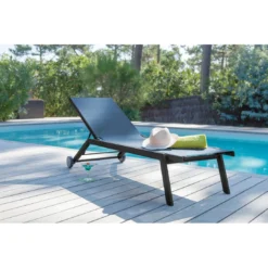 Bain De Soleil Florence En Aluminium - Graphite / Gris 15 Bain De Soleil Florence En Aluminium - Graphite / Gris -Verger Magique Soldes Boutique bain de soleil florence aluminium et toile tpep proloisirs 6