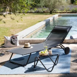 Lafuma Bain De Soleil Miami Batyline Duo Obsidian 8 Lafuma Bain De Soleil Miami Batyline Duo Obsidian -Verger Magique Soldes Boutique bain de soleil miami batyline duo obsidian 3