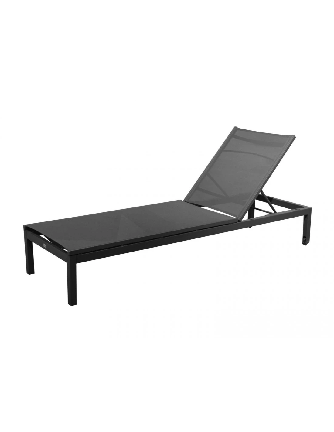 Bain De Soleil Thema Avec Roues En Aluminium 5 Positions - Grey / Gris 2 Bain De Soleil Thema Avec Roues En Aluminium 5 Positions - Grey / Gris – Image 2