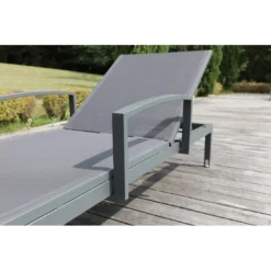 Bain De Soleil Thema Avec Roues En Aluminium 5 Positions - Grey / Gris 8 Bain De Soleil Thema Avec Roues En Aluminium 5 Positions - Grey / Gris -Verger Magique Soldes Boutique bain de soleil thema avec roues en aluminium 5 positions 2