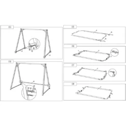 Balancelle De Jardin Cubic 3 Places En Aluminium 10 Balancelle De Jardin Cubic 3 Places En Aluminium -Verger Magique Soldes Boutique balancelle de jardin cubic 3 places en aluminium 2