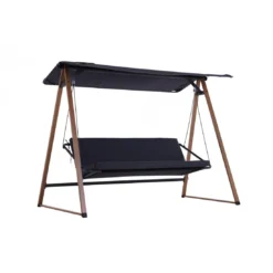 Balancelle De Jardin Cubic 3 Places En Aluminium