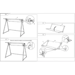 Balancelle De Jardin Cubic 3 Places En Aluminium 11 Balancelle De Jardin Cubic 3 Places En Aluminium -Verger Magique Soldes Boutique balancelle de jardin cubic 3 places en aluminium 3