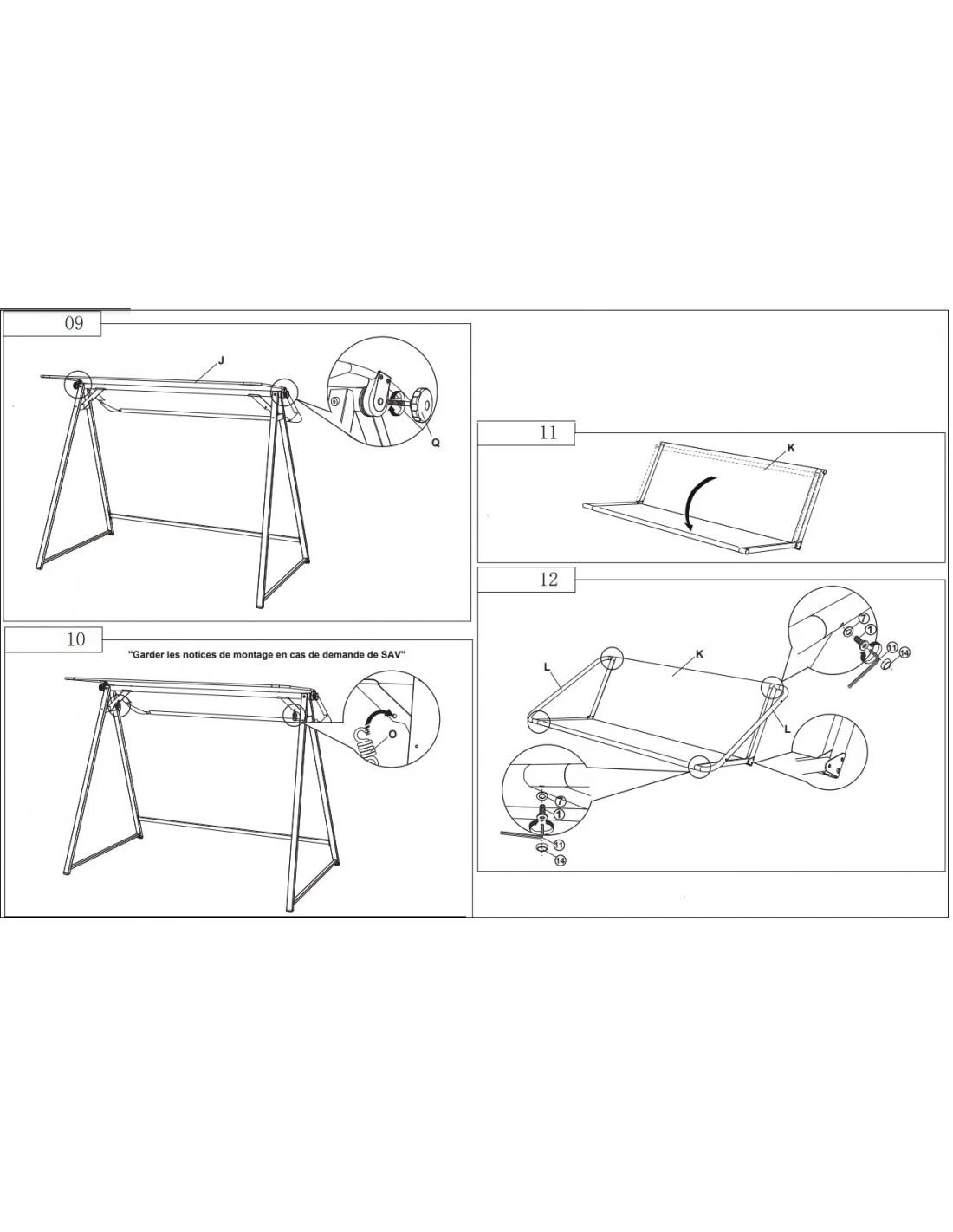 Balancelle De Jardin Cubic 3 Places En Aluminium 5 Balancelle De Jardin Cubic 3 Places En Aluminium – Image 5