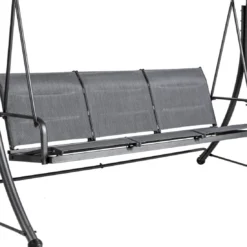 Balancelle De Jardin LAKO 3 Places - Polyester Et Acier -Verger Magique Soldes Boutique balancelle de jardin lako 3 places polyester et acier 3