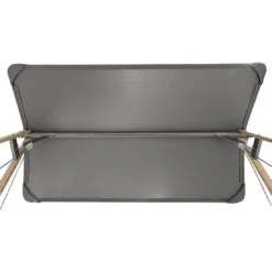 Balancelle De Jardin Soly 3 Places - Acier Effet Bois -Verger Magique Soldes Boutique balancelle de jardin soly 3 places acier effet bois 3