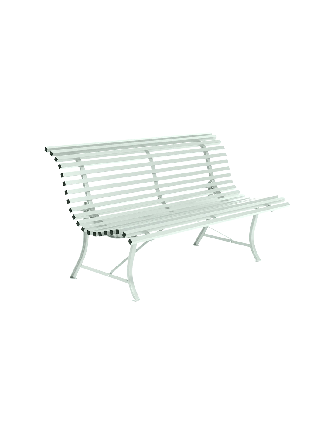 Banc De Jardin Louisiane L.150 Cm - Métal - Menthe Glaciale 1 Banc De Jardin Louisiane L.150 Cm - Métal - Menthe Glaciale