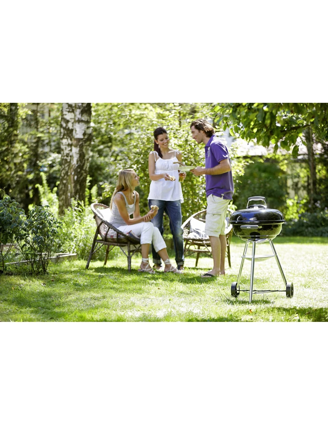 Weber Barbecue à Charbon Compact Kettle Ø 47cm Noir 5 Weber Barbecue à Charbon Compact Kettle Ø 47cm Noir – Image 5