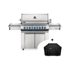 Napoleon Barbecue à Gaz Prestige Pro 665-3 Avec Housse Offerte