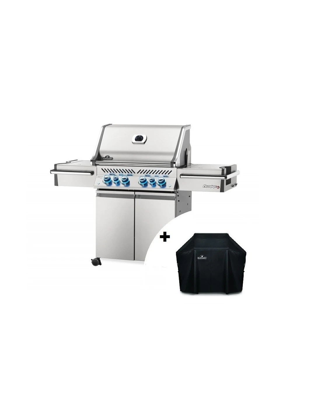 Barbecue à Gaz Prestige PRO500-3 Inox - Napoleon 1 Barbecue à Gaz Prestige PRO500-3 Inox - Napoleon