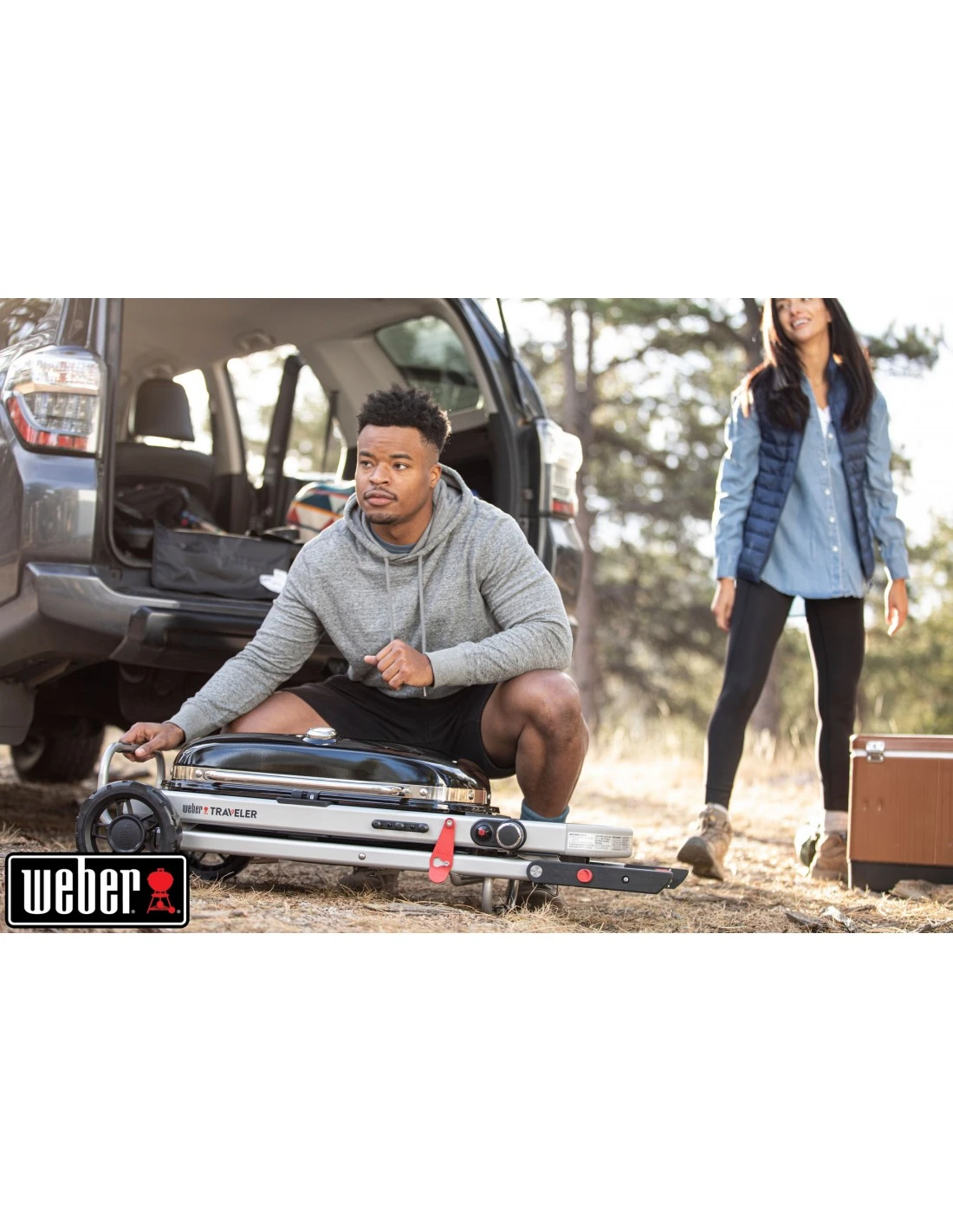 Barbecue à Gaz Weber Traveler Noir Avec Chariot 12 Barbecue à Gaz Weber Traveler Noir Avec Chariot – Image 12