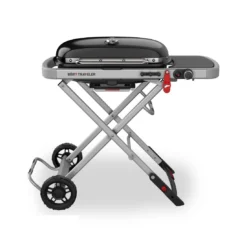 Barbecue à Gaz Weber Traveler Noir Avec Chariot