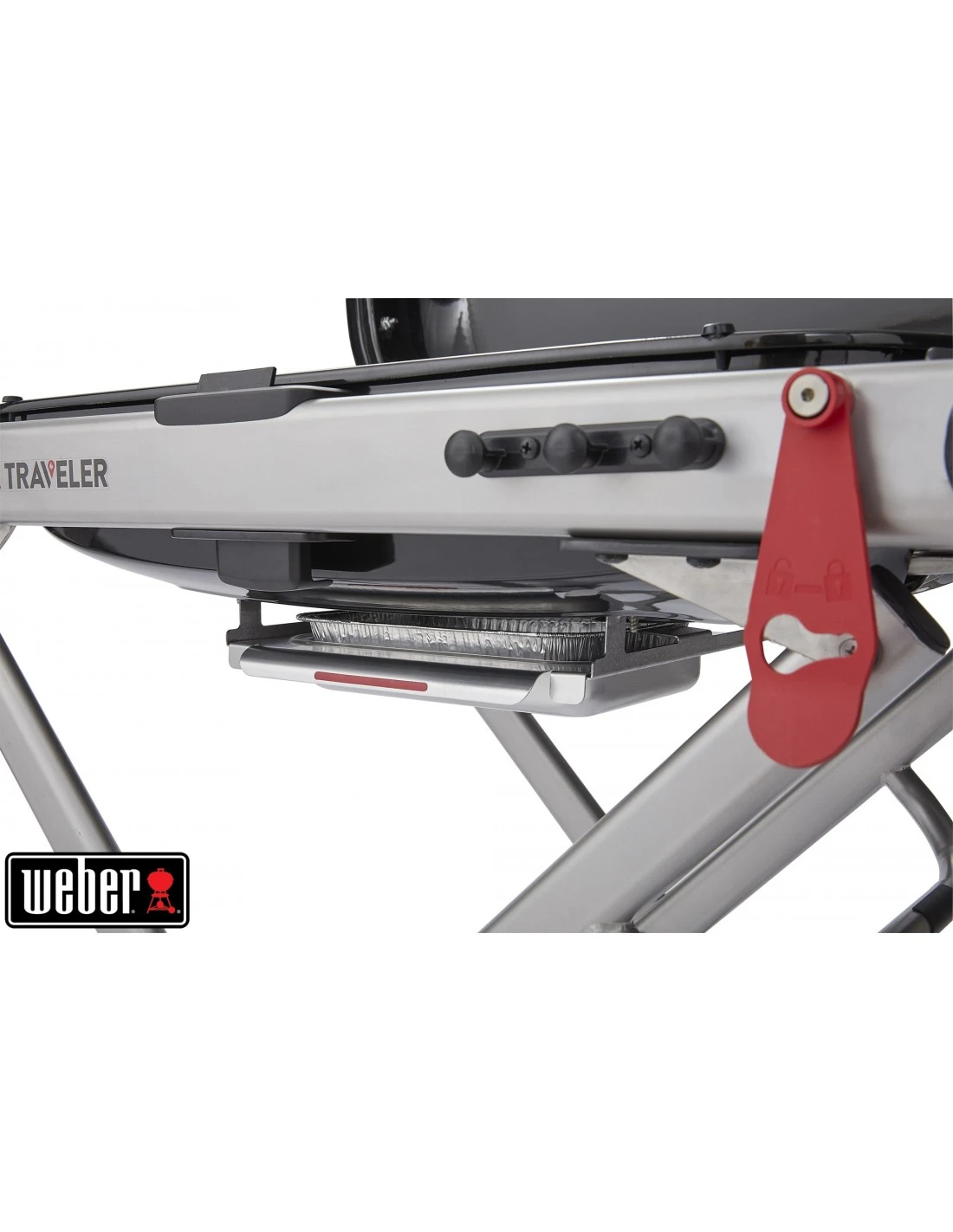 Barbecue à Gaz Weber Traveler Noir Avec Chariot 5 Barbecue à Gaz Weber Traveler Noir Avec Chariot – Image 5