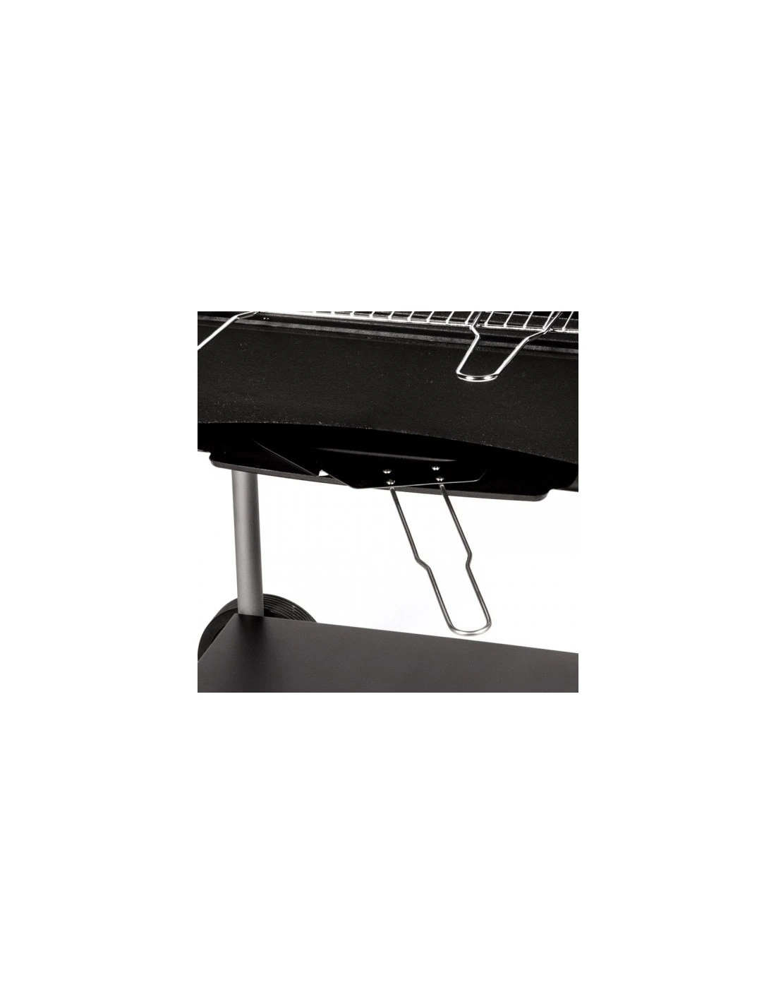 Barbecue Fonte Roma Avec Chariot - à Charbon - Pour 10 à 12 Personnes 5 Barbecue Fonte Roma Avec Chariot - à Charbon - Pour 10 à 12 Personnes – Image 5