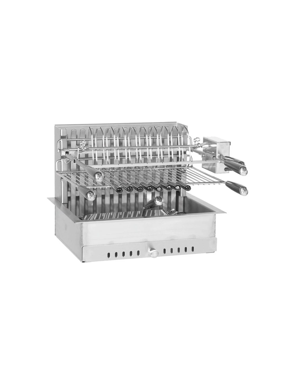 Gril Encastrable Avec Tournebroche 918.56 1 Gril Encastrable Avec Tournebroche 918.56