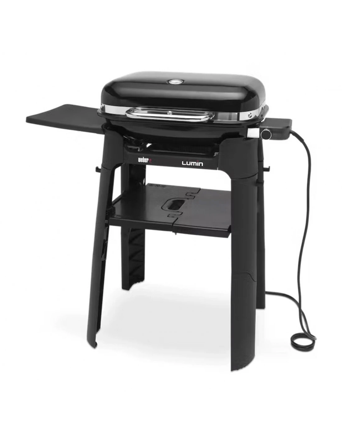 Barbecue Lumin Noir électrique Sur Chariot - Weber 1 Barbecue Lumin Noir électrique Sur Chariot - Weber