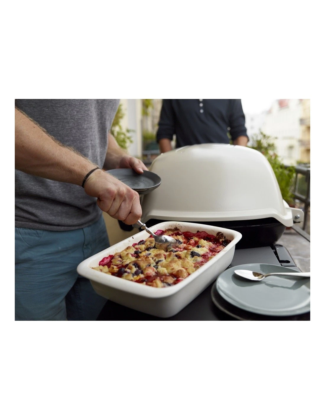 Barbecue Weber à Gaz Q 3000 Titane Avec Chariot 8 Barbecue Weber à Gaz Q 3000 Titane Avec Chariot – Image 8