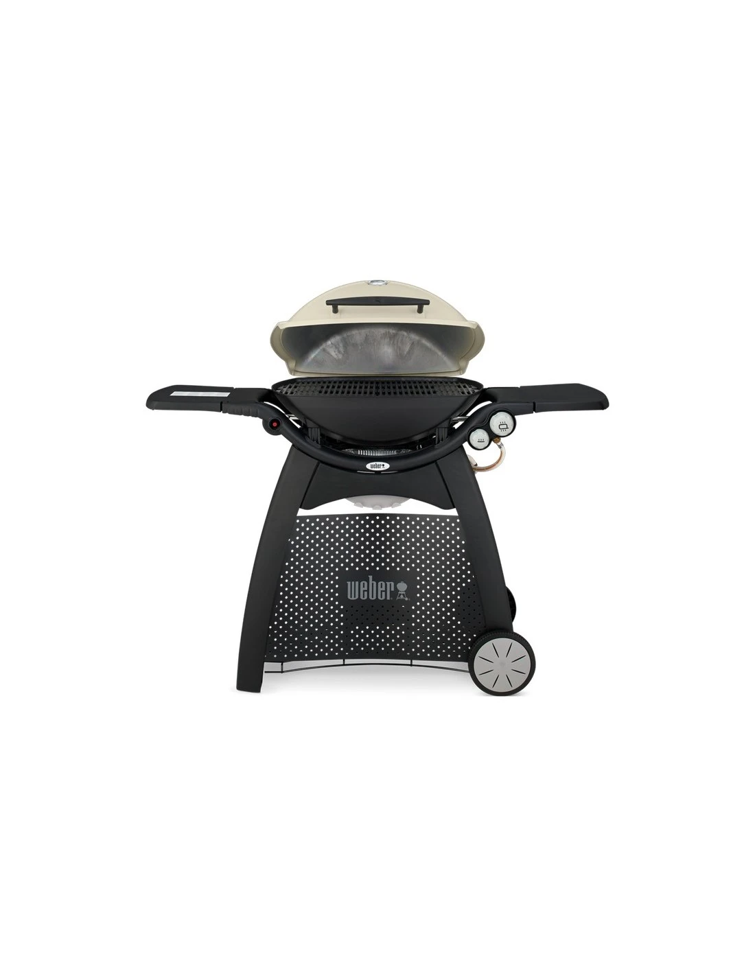 Barbecue Weber à Gaz Q 3000 Titane Avec Chariot 1 Barbecue Weber à Gaz Q 3000 Titane Avec Chariot