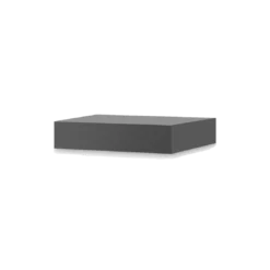 Capot Pour Plancha Modern Acier Noir Sur Charnières CPAM C - 45