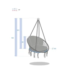 Chaise Détente Cordessa Avec Coussin -Verger Magique Soldes Boutique chaise detente cordessa avec coussin 1 3