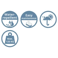 Fauteuil œuf Suspendu LONDON - Acier époxy Et Résine Tressée -Verger Magique Soldes Boutique chaise loveuse suspendue london 6