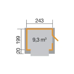 Chalet De Vente WEKA 221 En Bois Massif 19 Mm 6 Chalet De Vente WEKA 221 En Bois Massif 19 Mm -Verger Magique Soldes Boutique chalet de vente weka 221 en bois massif 19 mm 2